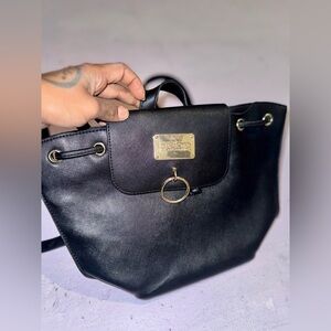 Bebe Women's Gianna Backpack Small Purse Bag